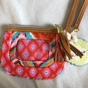 Dena NWT Bali ID wallet and tassel